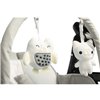Стульчик для кормления - качели 2 в 1 Caretero Indigo Black Grey