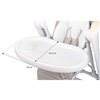 Стульчик для кормления - качели 2 в 1 Caretero Indigo Black Grey