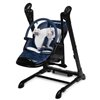 Стульчик для кормления - качели 2 в 1 Caretero Indigo Black Navy