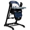 Стільчик для годування - гойдалка 2 в 1 Caretero Indigo Black Navy
