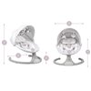 Качели Momi Kenani light grey