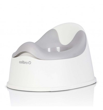 Детский горшок Colibro Solo white-grey