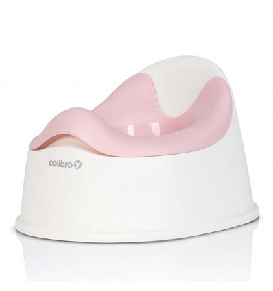 Дитячий горщик Colibro Solo white-pink