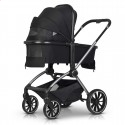 Детская коляска 2 в 1 EasyGo Giro black