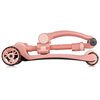 Самокат триколісний складний з сидінням Lionelo Pink Rose