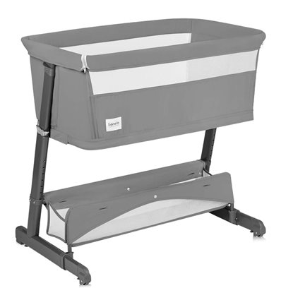 Манеж кровать Lionelo Thomi Plus Grey Concrete