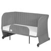 Манеж кровать Lionelo Thomi Plus Grey Concrete