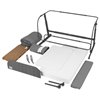 Манеж кровать Lionelo Thomi Plus Grey Concrete