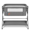 Кроватка приставная Lionelo Leonie Plus Grey Stone