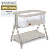 Кроватка приставная Lionelo Luna Beige Sand