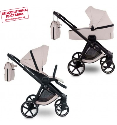 Детская коляска 2 в 1 Junama Mami Beige 02