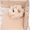Постельный комплект Twins Be Happy beige 8 эл.