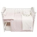 Постельный комплект Twins Be Happy baby pink 8 эл.