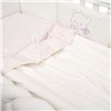 Постельный комплект Twins Be Happy baby pink 8 эл.