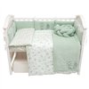 Постільний комплект Twins Be Happy mint 8 ел.