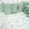Постельный комплект Twins Be Happy mint 8 эл.