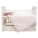 Сменная постель Twins Be Happy (поплин премиум) 4 эл. baby pink