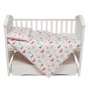 Сменная постель Twins Zoo 4 эл. pink