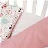 Змінна постіль Twins Zoo 4 ел. pink