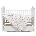 Сменная постель Twins Zoo 4 эл. grey