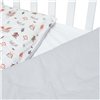 Змінна постіль Twins Zoo 4 ел. grey