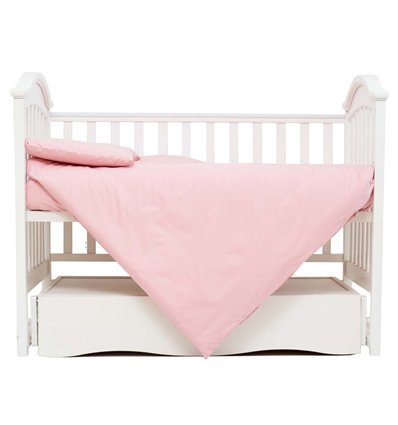 Сменная постель Twins Organic 3 ел. powder pink