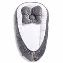 Кокон-позиционер Twins Velvet grey
