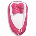 Кокон-позиционер Twins Velvet fuchsia