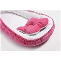 Кокон-позиционер Twins Velvet fuchsia