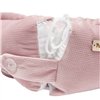 Кокон-позиционер Twins Velvet powder pink