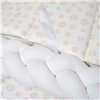 Постельный комплект Twins Cotton white, 7 эл.