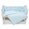 Постельный комплект Twins Cotton blue, 7 эл.