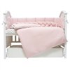 Постільний комплект Twins Cotton baby pink, 7 ел.