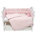 Постельный комплект Twins Cotton baby pink, 7 эл.