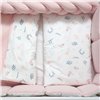 Постельный комплект Twins Cotton baby pink, 7 эл.