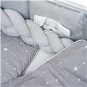 Постельный комплект Twins Кролик grey, 7 элементов