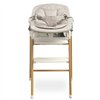 Стульчик для кормления 3 в 1 Caretero Triplo Grey