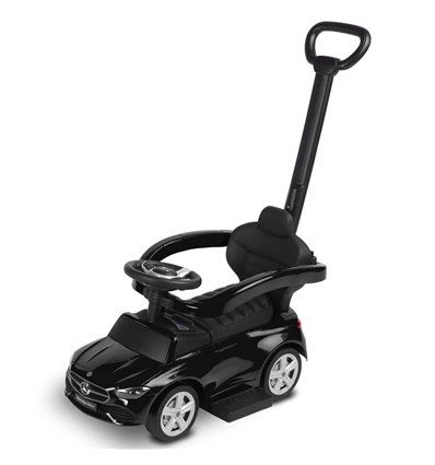 Машинка-каталка Toyz (Caretero ) Mercedes C-CLASS з батьківською ручкою Black