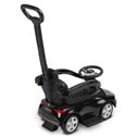 Машинка-каталка Toyz (Caretero ) Mercedes C-CLASS з батьківською ручкою Black