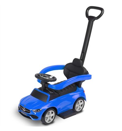 Машинка-каталка Toyz (Caretero ) Mercedes C-CLASS з батьківською ручкою Blue