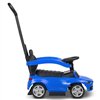 Машинка-каталка Toyz (Caretero ) Mercedes C-CLASS с отцовской ручкой Blue