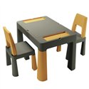 Комплект детский Teggi Multifun 1+2 graphite/yellow