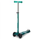 Дитячий триколісний самокат Micro Maxi Deluxe Eco зелений, 5 років+
