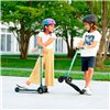 Дитячий триколісний самокат Micro Maxi Deluxe Eco зелений, 5 років+