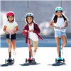 Детский трехколесный самокат Micro Maxi Deluxe Led розовый, 5 лет+