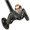 Детский трехколесный самокат Micro Maxi Deluxe Черный, 5 лет+