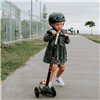 Детский трехколесный самокат Micro Maxi Deluxe Черный, 5 лет+
