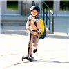 Детский трехколесный самокат Micro Maxi Deluxe Черный, 5 лет+