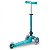 Дитячий триколісний самокат Micro Mini Deluxe Foldable Аква, 2 років+