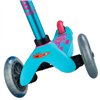 Детский трехколесный самокат Micro Mini Deluxe Бирюзовый, 2 лет+